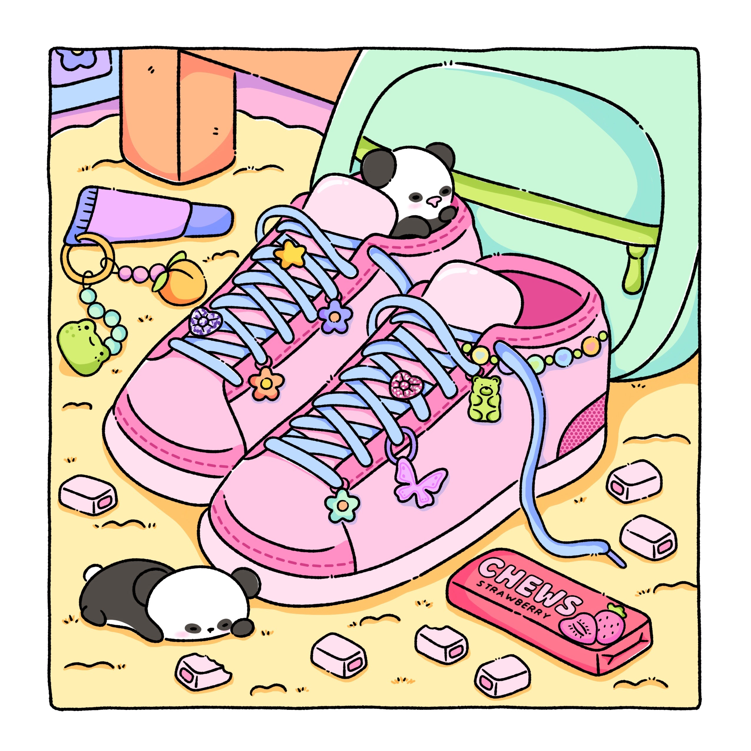 Premium Paper Edition - Kawaii World Coloring Book