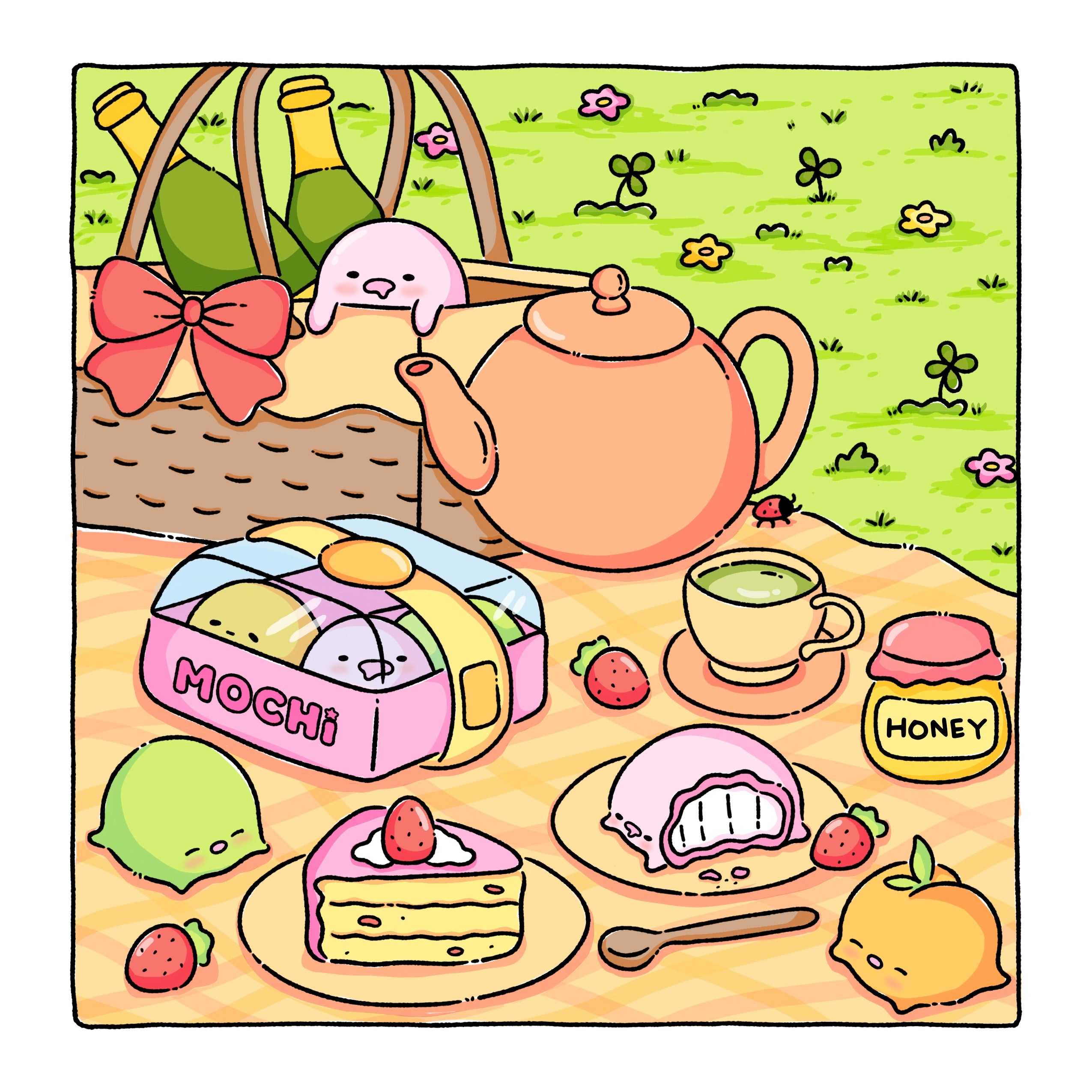 Premium Paper Edition - Kawaii World Coloring Book