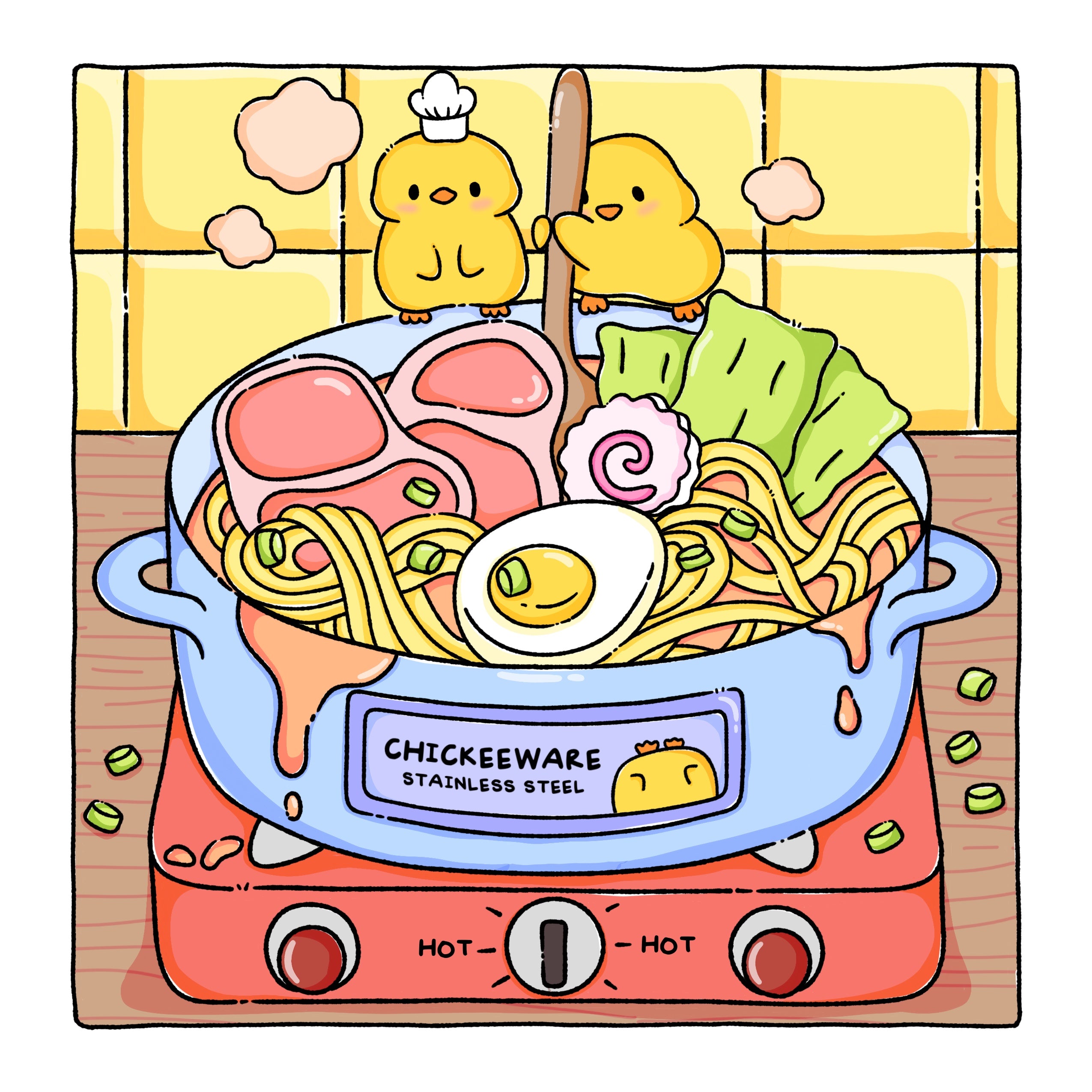 Premium Paper Edition - Kawaii World Coloring Book