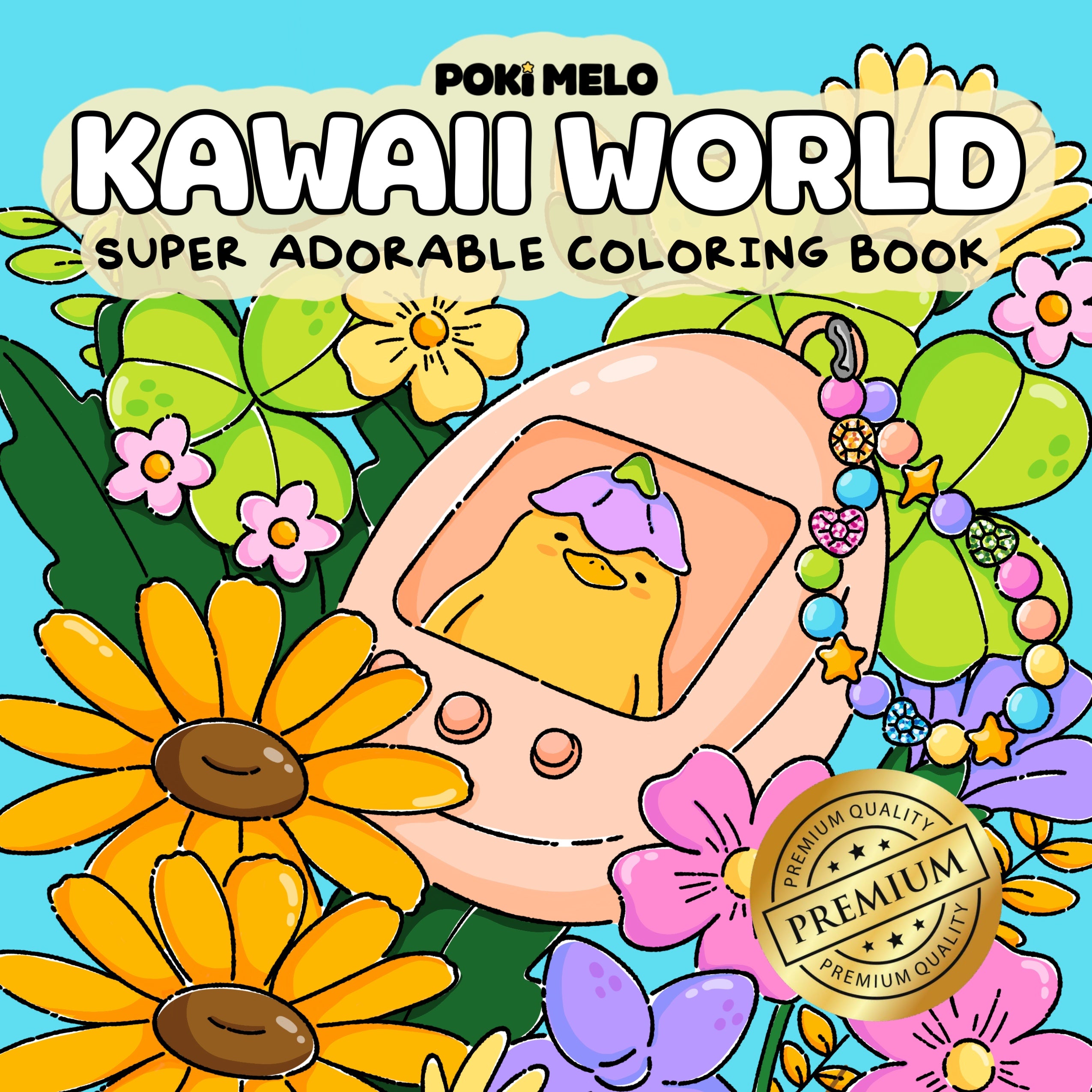 Premium Paper Edition - Kawaii World Coloring Book