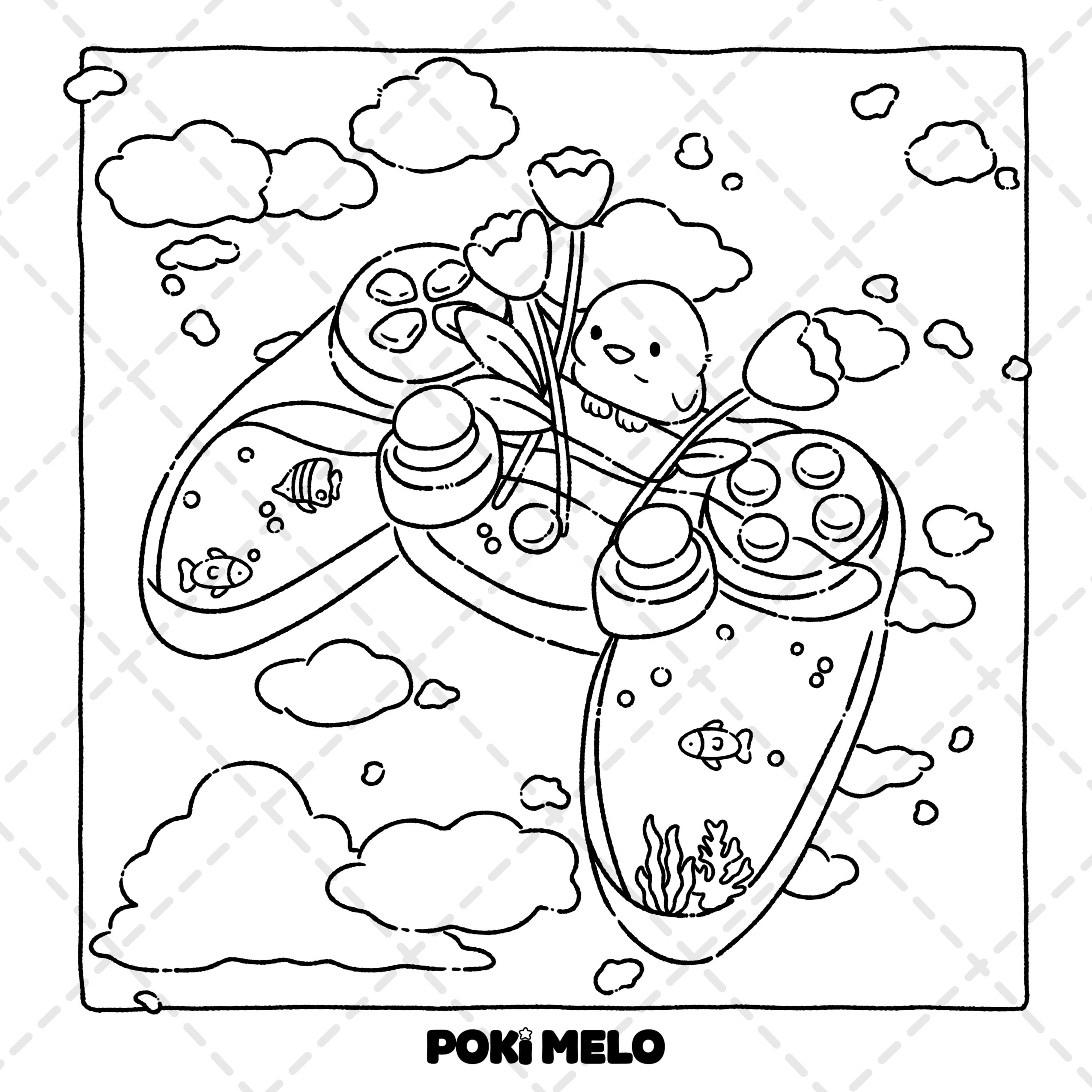 Premium Edition - Kawaii World Coloring Book (Pre Order)